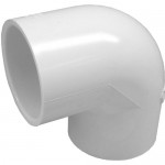 Genova Products 30705CP 1/2-Inch 90 Degree PVC Pipe Elbow - 10 Pack